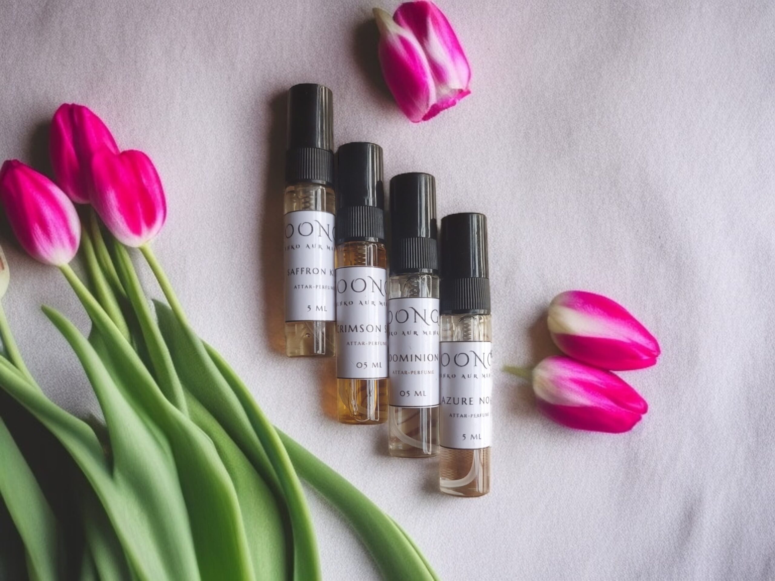 Soongh Premium Perfume Discovery Set of 4, 5ml Alcohol-Free Tester Pens in Pakistan